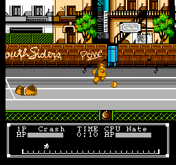Crash 'n the Boys - Street Challenge (USA) In game screenshot